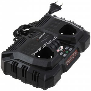 Parkside Doppelladeger�t PDSLG 12 A2 X12V Team Akkus