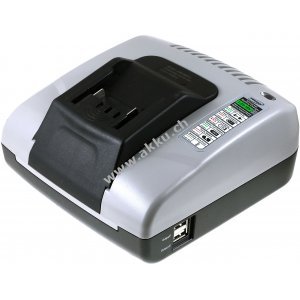 Powery Akku-Ladegert mit USB fr Metabo BS 18 LTX / Akkutyp 6.25527