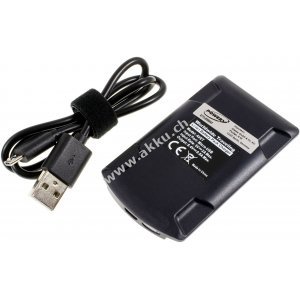 USB-Ladegert fr Akku Panasonic VW-VBG260-K