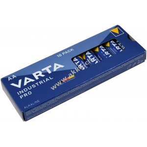 Batterie Varta 4006 Industrial Mignon LR06 AA 10er Packung