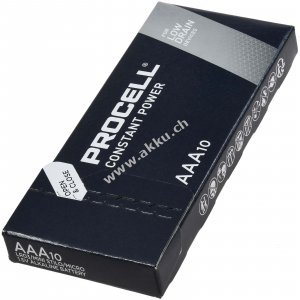 Procell Constant Batterie LR03 Micro AAA Alkaline 1,5V 10er Pack