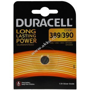 Duracell Knopfzelle SR54/ SR1130W/ Typ 389 390 1er Blister