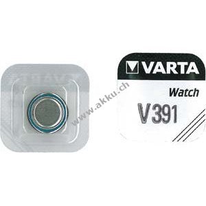 Varta Knopfzelle SR55/ SR1120W/ Typ 381 391 1er Blister