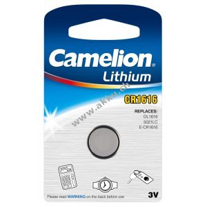 Lithium Knopfzelle Camelion CR1616 1er Blister