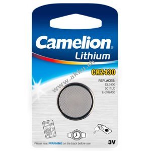 Lithium Knopfzelle Camelion CR2430 1er Blister