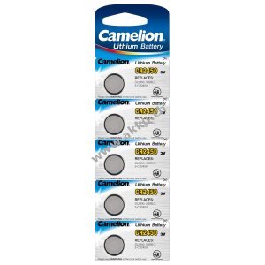 Camelion Lithium Batterie CR2450 3V 5er Blister
