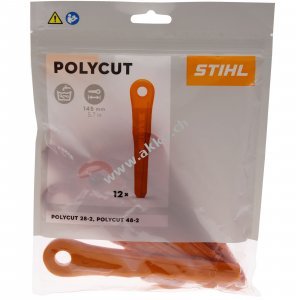 12x Stihl Kunststoffmesser PolyCut 28-2 und 48-2, 40020071000