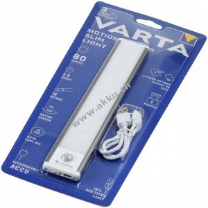 Varta Unterbauleuchte, Schrankbeleuchtung LED, Lichtleiste inkl. USB-C