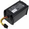 Akku passend f�r Blaupunkt Bluebot XEASY XPOWER+ XSMART Saugroboter Typ 6.60.40.04-0 Hardcase 4-poliger Stecker