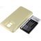 Akku fr Samsung Galaxy S5/ Typ EB-B900BC Gold 5600mAh