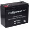 Bleiakku multipower MP7-6S