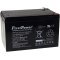 FirstPower Blei-Gel Akku FP12120 12Ah 12V VdS