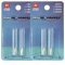 4x Stabbatterie, Stiftbatterie CR311 fr z.B. Angelposen, Bissanzeiger Lithium 2x2er Blister