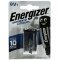 Energizer Ultimate Lithium Batterie FR22 6LR61 MN1604 X522  9V-Block Blister