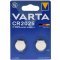 Varta Lithium Knopfzelle CR2025 DL2025 2er Blister