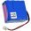 Akku passend fr ECG-Gert Carewell ECG-1112 ECG-1112L Typ 88889260