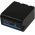 Powerakku fr Profi-Videokamera JVC GY-HM200 / Typ SSL-JVC75 mit USB