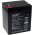 Powery Blei-Gel-Akku für USV APC Smart-UPS RT 15K RM 5Ah 12V