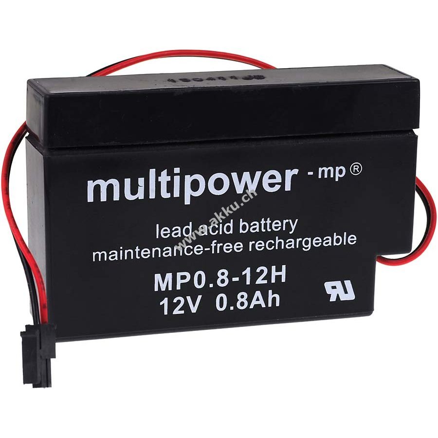 Powery Bleiakku (multipower) MP0,812H für Heim & Haus