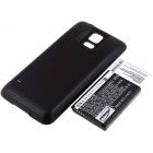 Akku für Samsung Galaxy S5/ Typ GT-I9600 Braun 5600mAh Akku für Samsung Galaxy S5/ Typ GT-I9600 Braun 5600mAh