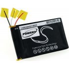 Akku für MP3-Player Sony NZW-ZX1 / Typ US453759 Akku für MP3-Player Sony NZW-ZX1 / Typ US453759