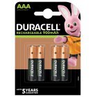 Duracell Duralock Recharge Ultra AAA Micro HR3 HR03 Akku 900mAh 4er Blister