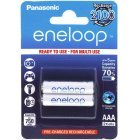 Panasonic eneloop Akku AAA 2er-Blister (BK-4MCCE/2BE)