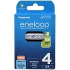 Panasonic eneloop Mignonakku AA HR6 HR-3UTGB 2000mAh NiMH 4er Pack Panasonic eneloop Mignonakku AA HR6 HR-3UTGB 2000mAh NiMH 4er Pack