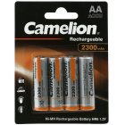 Camelion HR6 AA Mignon Akku fr Maus, Fernsteuerung, Foto-Kamera, Rasierer etc. 2300mAh 4er Blister