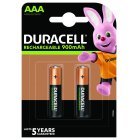 Duracell Rechargeable AAA, Micro, HR03 Akku 900mAh 2er Blister Duracell Rechargeable AAA, Micro, HR03 Akku 900mAh 2er Blister