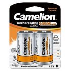 Camelion Ni-MH Akku HR20 Mono D 2er Blister 10000mAh