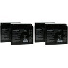 Powery Blei-Gel-Akku für USV APC Smart-UPS 2200