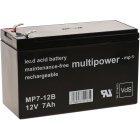 Ersatzakku multipower fr USV APC Smart-UPS RT 1000 RM, APC RBC24 12V 7Ah ersetzt 7,2Ah u.a.