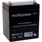 Bleiakku multipower MPC5-12 zyklenfest