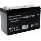 Bleiakku multipower MP7,2-12 Vds