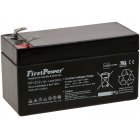 FirstPower Blei-Gel Akku FP1212 1,2Ah 12V VdS