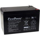 FirstPower Blei-Gel Akku FP12120 12Ah 12V VdS