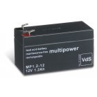 Bleiakku multipower MP1,2-12 Vds