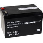 Bleiakku multipower MP15-12C zyklenfest