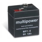 Bleiakku (multipower) MP1-6