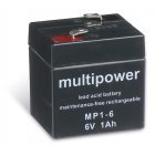 Bleiakku multipower MP1-6