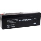 Bleiakku multipower MPC2,4-12 ersetzt MP2,4-12C zyklenfest