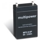 Bleiakku (multipower) MP2,8-6P Bleiakku (multipower) MP2,8-6P