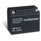 Bleiakku multipower MP20-6