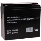 Bleiakku (multipower) MPC22-12I zyklenfest Bleiakku (multipower) MPC22-12I zyklenfest