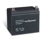 Bleiakku multipower MP34-12C zyklenfest