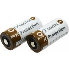 EagleTac CR123 A Li-Ion Akku 16340 (CR123A, RCR123) 750mAh 3,7V (2 Stck)