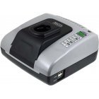 Powery Akku-Ladegerät mit USB für Black & Decker Akkutyp FIRESTORM A9267 Powery Akku-Ladegerät mit USB für Black & Decker Akkutyp FIRESTORM A9267