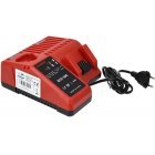 Ladegerät für AEG/ Milwaukee Werkzeugakkus 12V-14,4V-18V/ Li-Ion Ladegerät für AEG/ Milwaukee Werkzeugakkus 12V-14,4V-18V/ Li-Ion