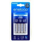 Ladegert Panasonic eneloop BQ-CC18 inkl. 4x Akku Panasonic eneloop AA 1900mAh